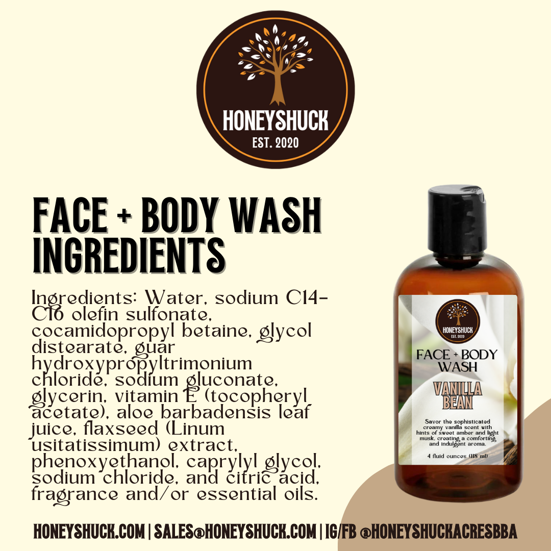 Face + Body Wash | 4 fl oz