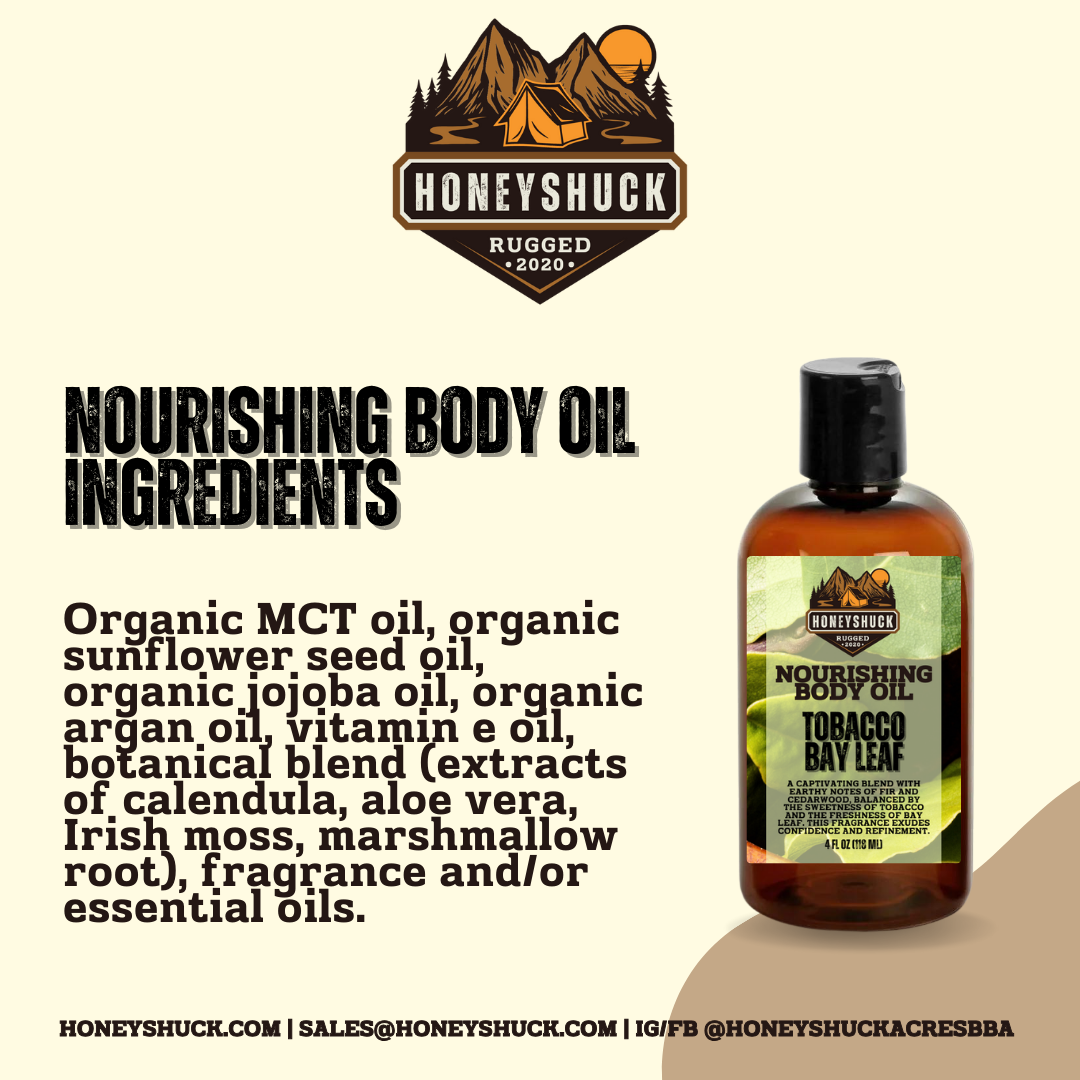 Rugged Body Oil | Nourishing | 4 fl oz