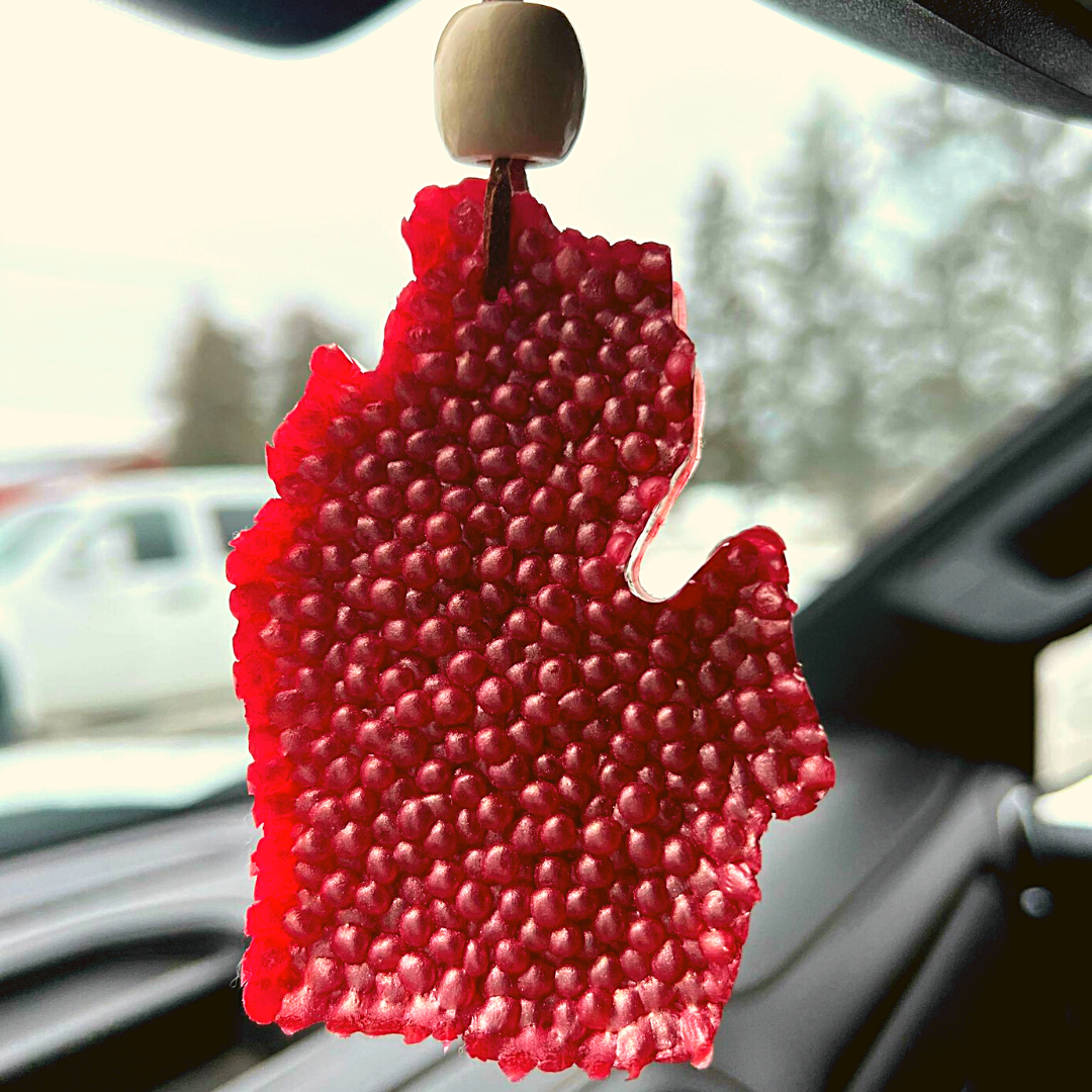 Michigan Freshie | Choice of Scent | Aroma Bead Air Freshener Ornament Ornie