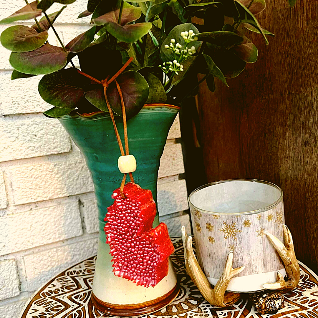 Michigan Freshie | Choice of Scent | Aroma Bead Air Freshener Ornament Ornie