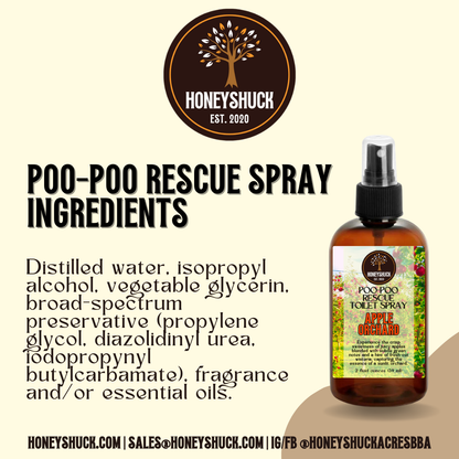 Poo-Poo Rescue Toilet Spray | 2 fl oz | Choice of Scent