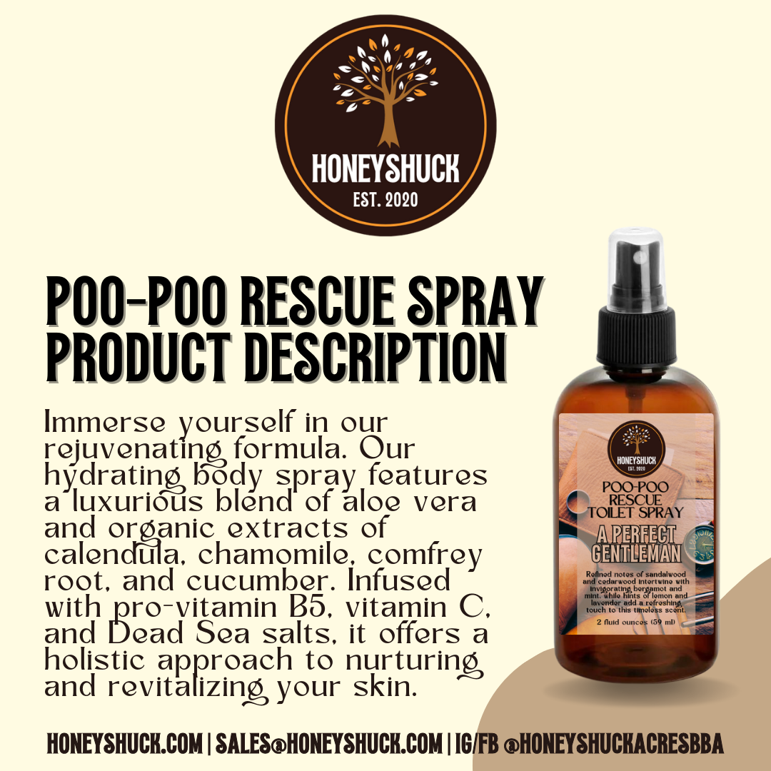 Poo-Poo Rescue Toilet Spray | 2 fl oz | Choice of Scent