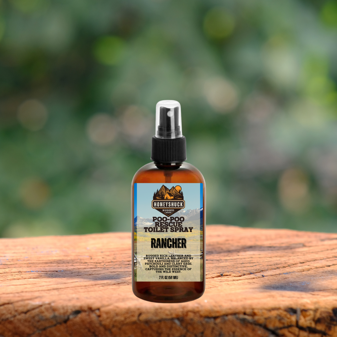 Rugged Poo-Poo Rescue Spray | 2 fl oz | Choice of Scent