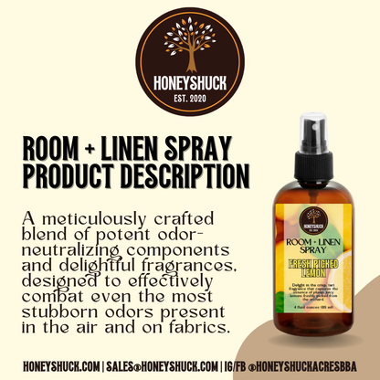 Room + Linen Spray | 4 fl oz | Choice of Scent