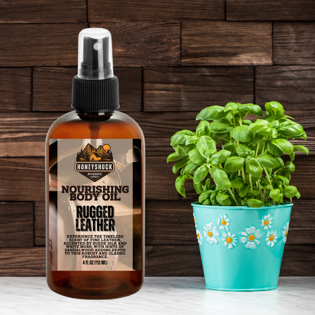 Rugged Body Oil | 4 fl oz | Choice of Scent