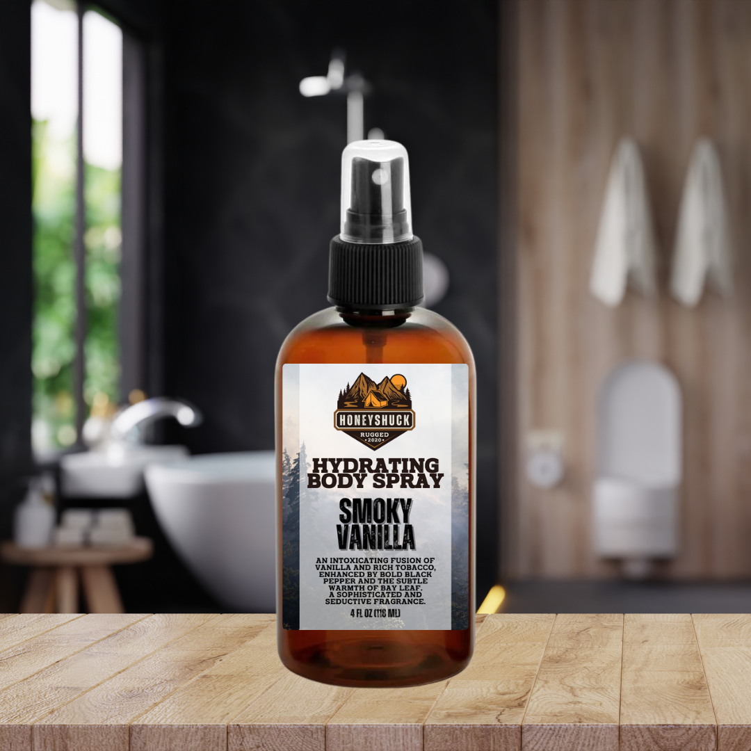 Rugged Body Spray | 4 fl oz | Choice of Scent