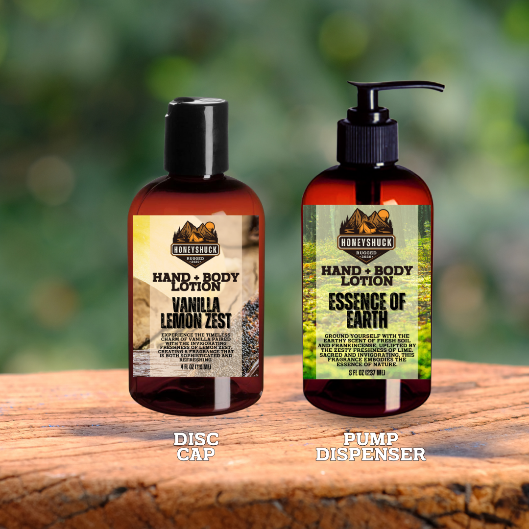 Rugged Hand + Body Lotion | 4 fl oz | Choice of Scent