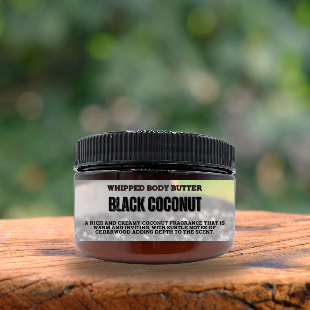 Rugged Whipped Body Butter | 4 oz Jar | Choice of Scent | Net Wt 2 oz