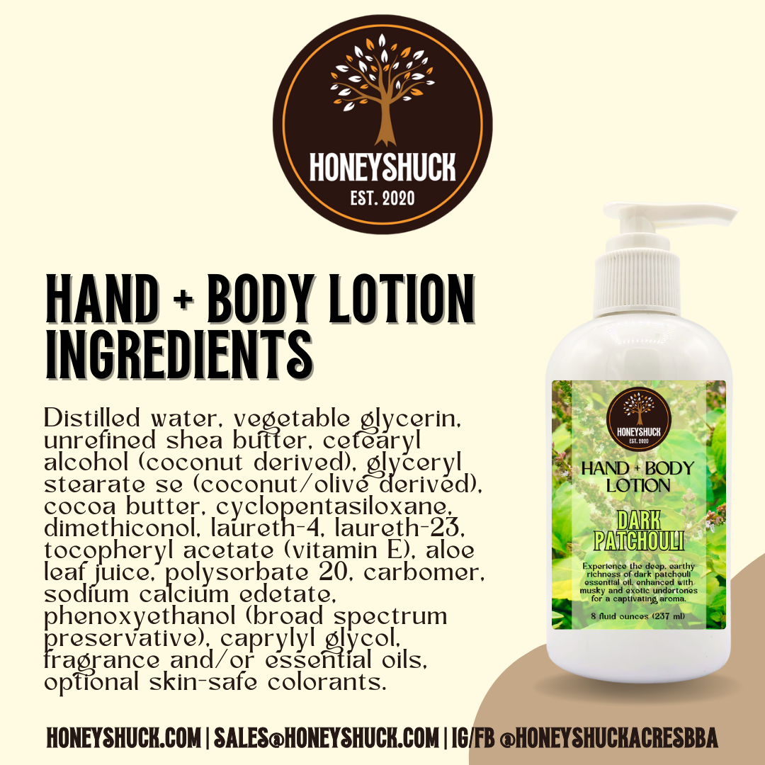 Hand + Body Lotion | 8 fl oz | Choice of Scent