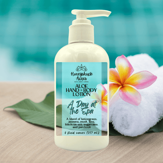 Aloe Hand + Body Lotion | A Day at the Spa | Vegan