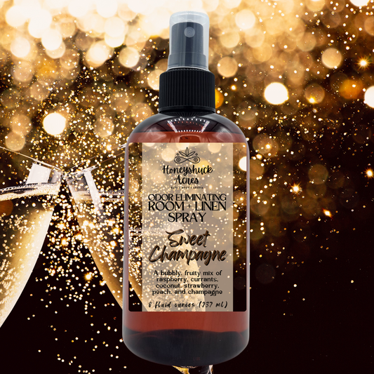 Room + Linen Spray | Sweet Champagne | Odor Eliminating Air Freshener