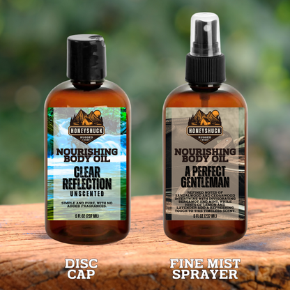 Rugged Body Oil | 8 fl oz | Choice of Scent