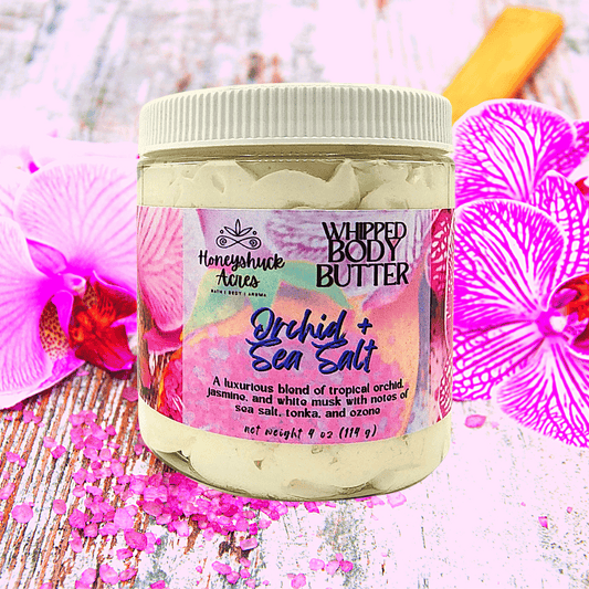 Whipped Body Butter | Orchid + Sea Salt | Vegan