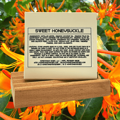 Rugged Edge Bar Soap | Sweet Honeysuckle | Hand + Body | Net Wt 4.5 oz