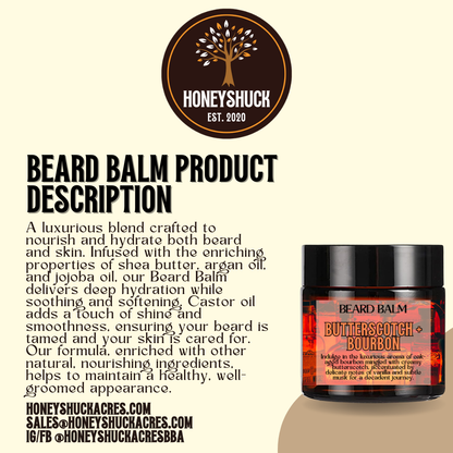 Beard Balm | Net Wt 2 oz