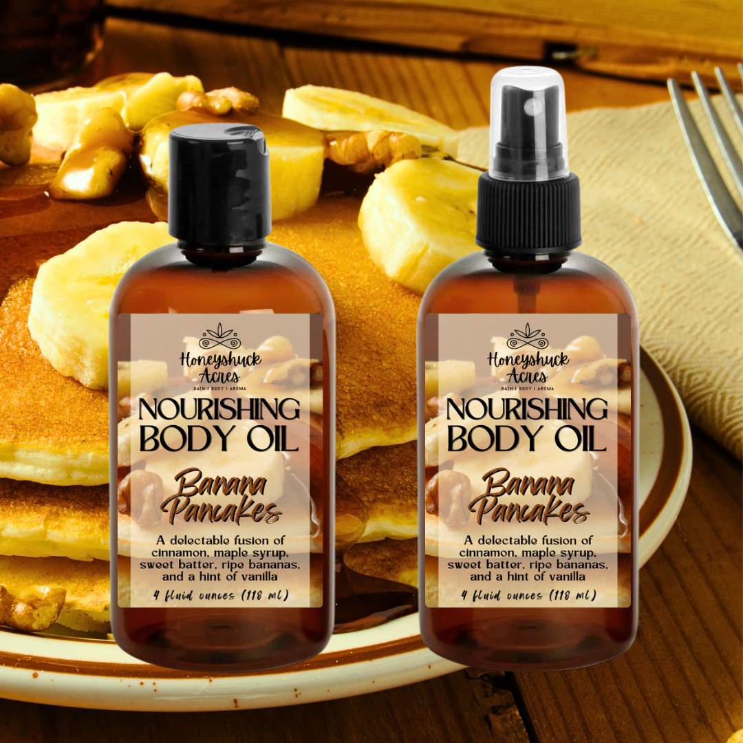 Nourishing Body Oil | Banana Pancakes | Choice of Size