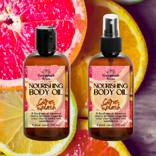 Nourishing Body Oil | Citrus Splash | Choice of Size