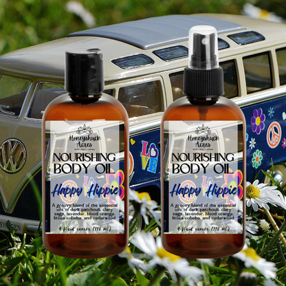 Nourishing Body Oil | Happy Hippie | Choice of Size