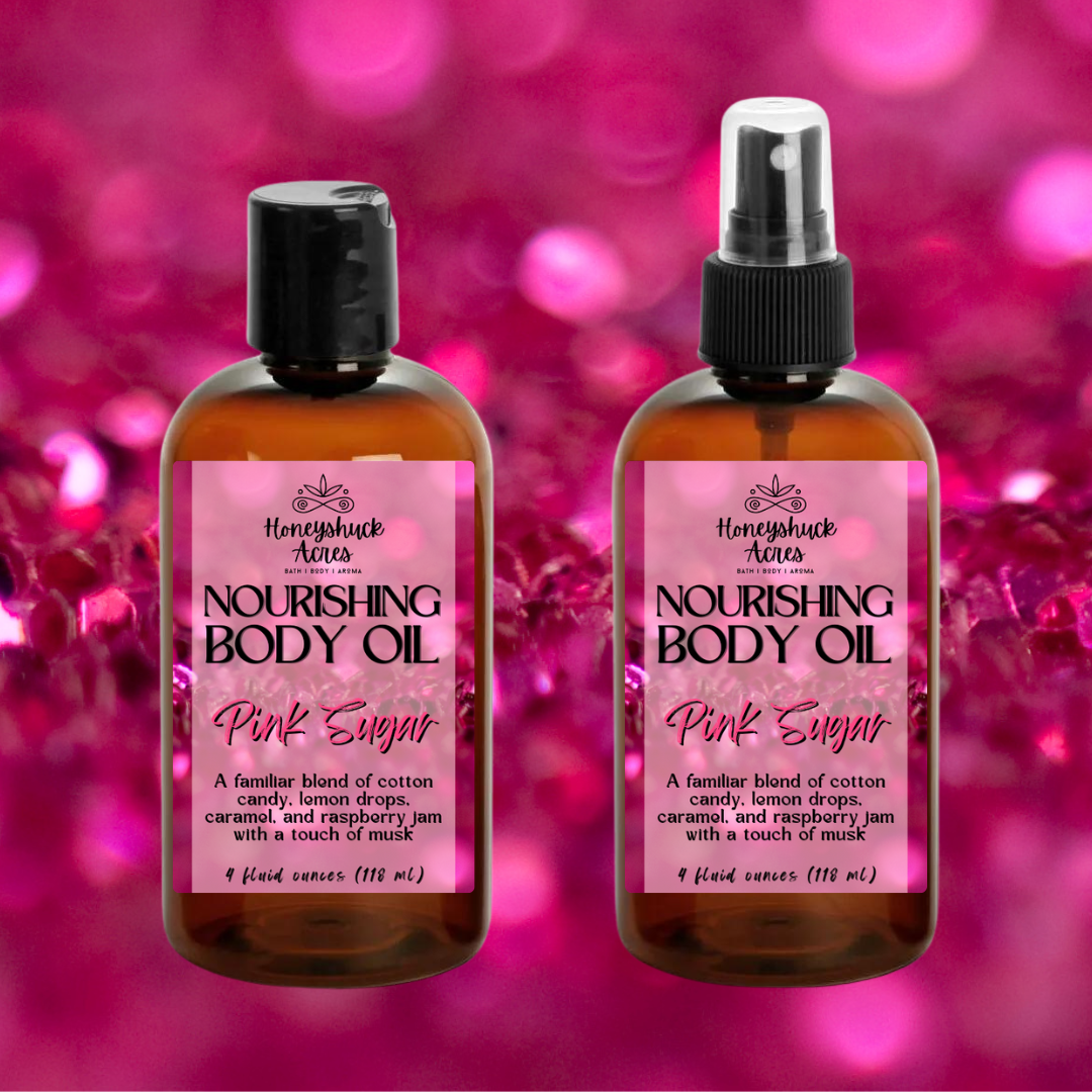 Nourishing Body Oil | Pink Sugar | Choice of Size