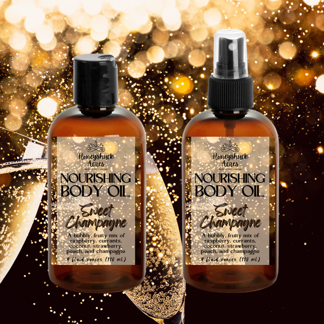 Nourishing Body Oil | Sweet Champagne | Choice of Size