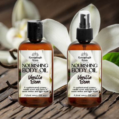 Nourishing Body Oil | Vanilla Bean | Choice of Size