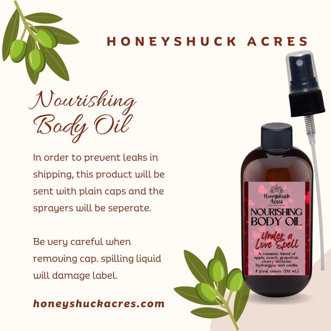 Nourishing Body Oil | Honeysuckle + Wild Berry | Choice of Size