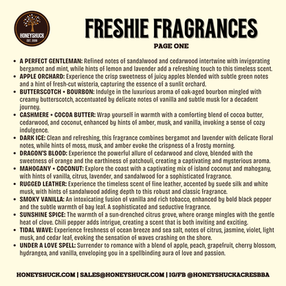 Michigan Freshie | Choice of Scent | Aroma Bead Car Air Freshener