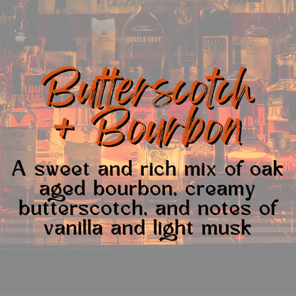 Hydrating Body + Hair Mist | Butterscotch + Bourbon | Choice of Size | Spray