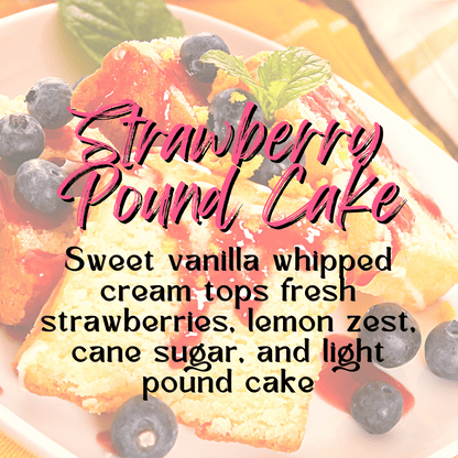 Emulsified Sugar Body Scrub | Strawberry Pound Cake | Choice of Size