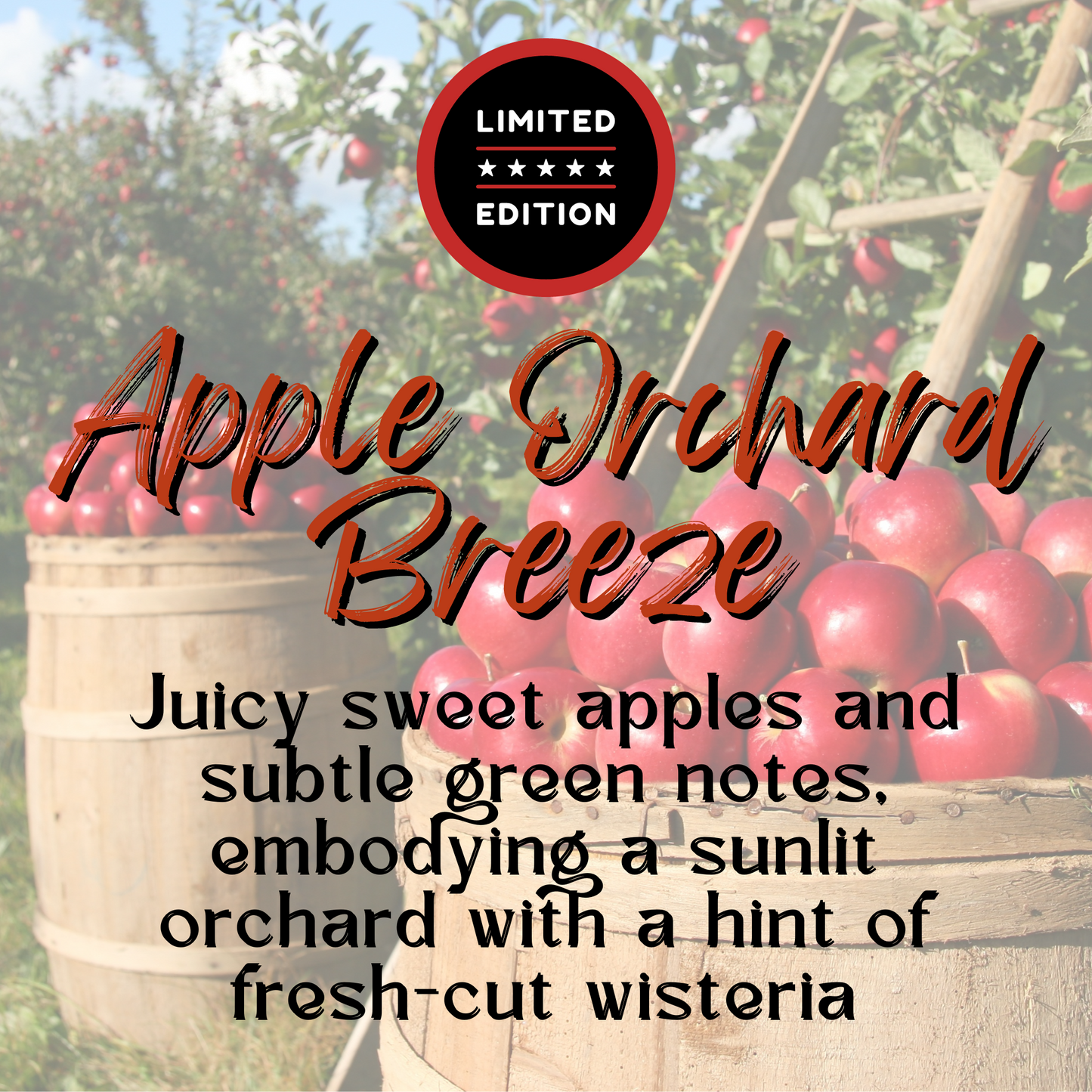 Limited Edition Room + Linen Spray | Apple Orchard Breeze | Odor Eliminating Air Freshener