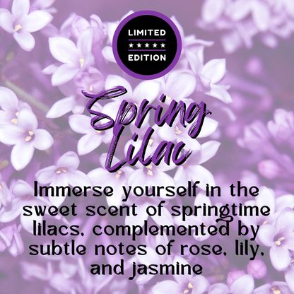 Limited Edition Car + Upholstery Spray | Spring Lilac | Odor Eliminating Air Freshener