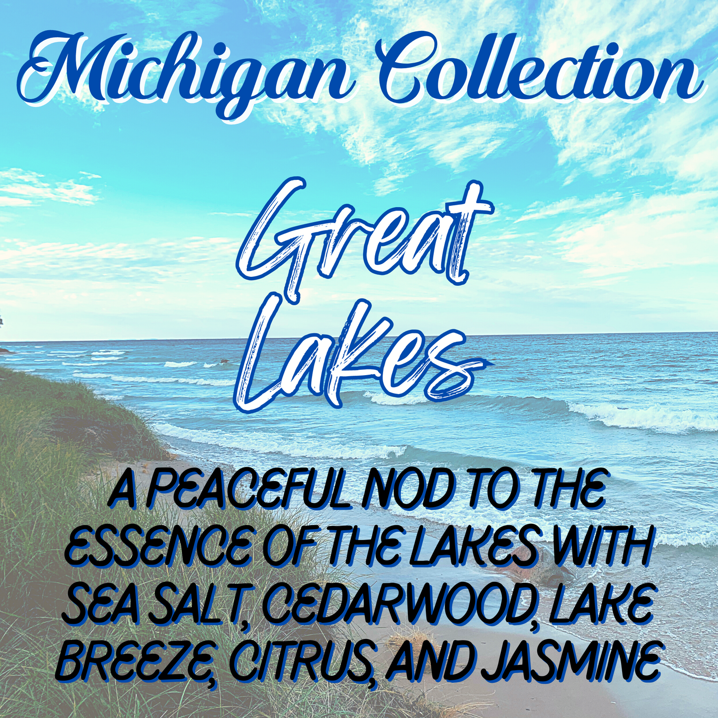 Michigan Whipped Body Butter | Great Lakes Inspired Scent | Choice of Size