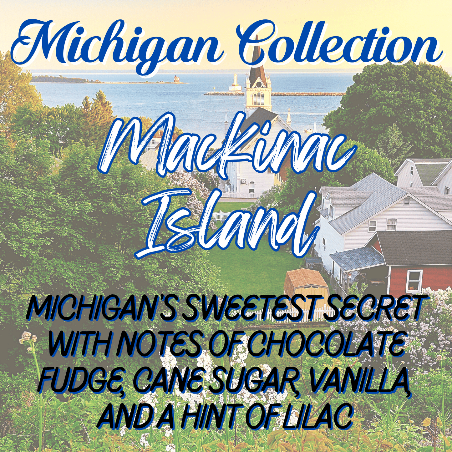 Michigan Hand + Body Lotion | Mackinac Island Scent | 8 oz Bottle