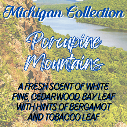 Michigan Hand + Body Lotion | Porcupine Mountains Scent | 8 oz Bottle