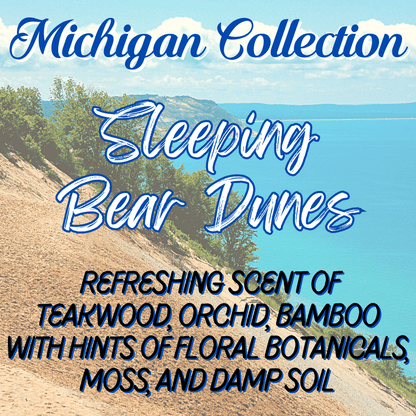 Michigan Hand + Body Lotion | Sleeping Bear Dunes Inspired Scent | Choice of Size