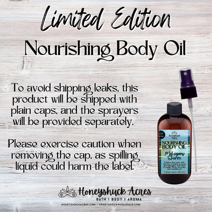 Limited Edition Nourishing Body Oil | Peach + Berry Bliss