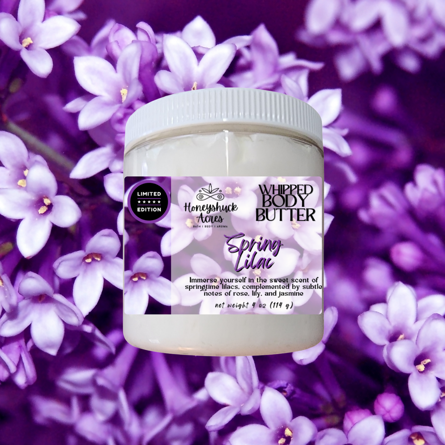 Limited Edition Whipped Body Butter | Spring Lilac