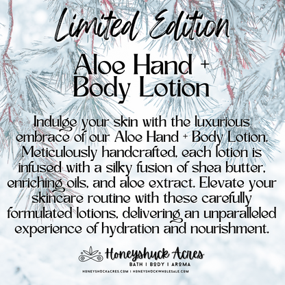 Aloe Hand + Body Lotion | * Limited Edition * | 8 fl oz