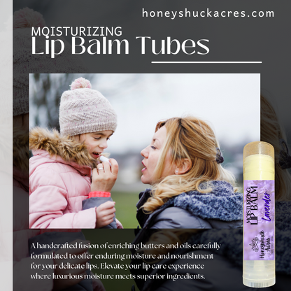 Lip Balm Tube | Strawberry | Vegan | Net Wt 0.15 oz