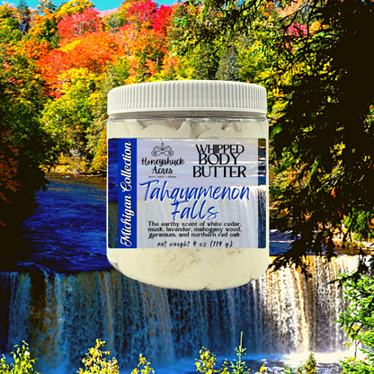 Michigan Whipped Body Butter | Tahquamenon Falls Inspired Scent | Choice of Size