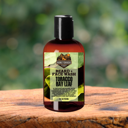 Rugged Beard + Face Wash | 4 fl oz | Choice of Scent