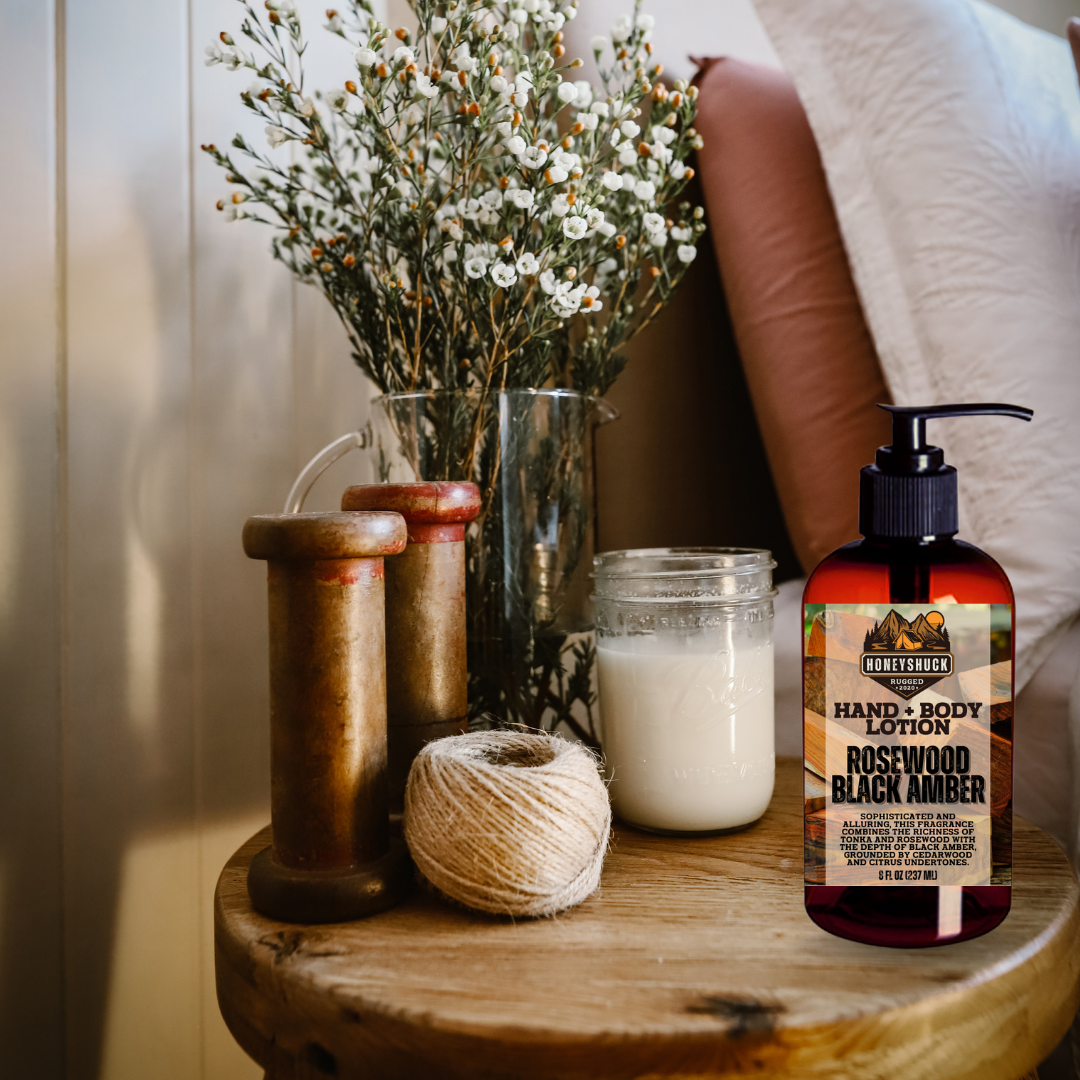 Rugged Hand + Body Lotion | 8 fl oz | Choice of Scent