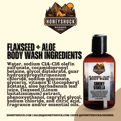 Rugged Body Wash | 8 fl oz | Choice of Scent