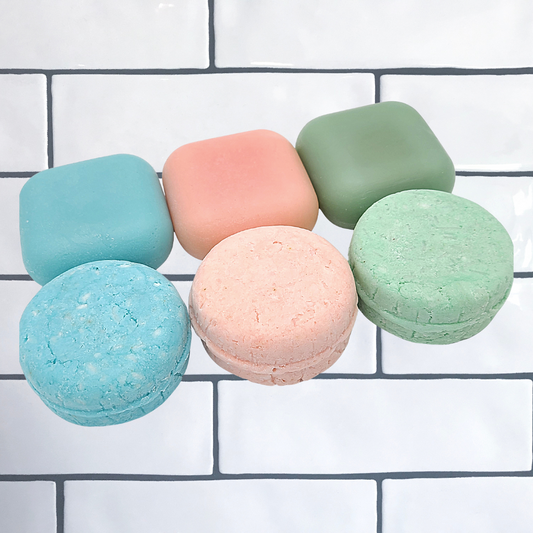 Set of Solid Shampoo + Conditioner Bars | Choice of Scent
